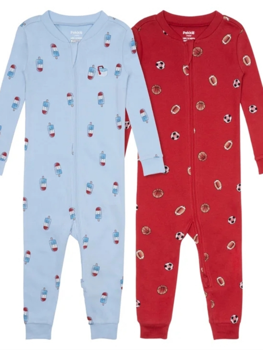 Pekkle Baby 2-pack Cotton Sleepers